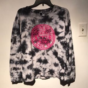 Tie dye Vans hoodie